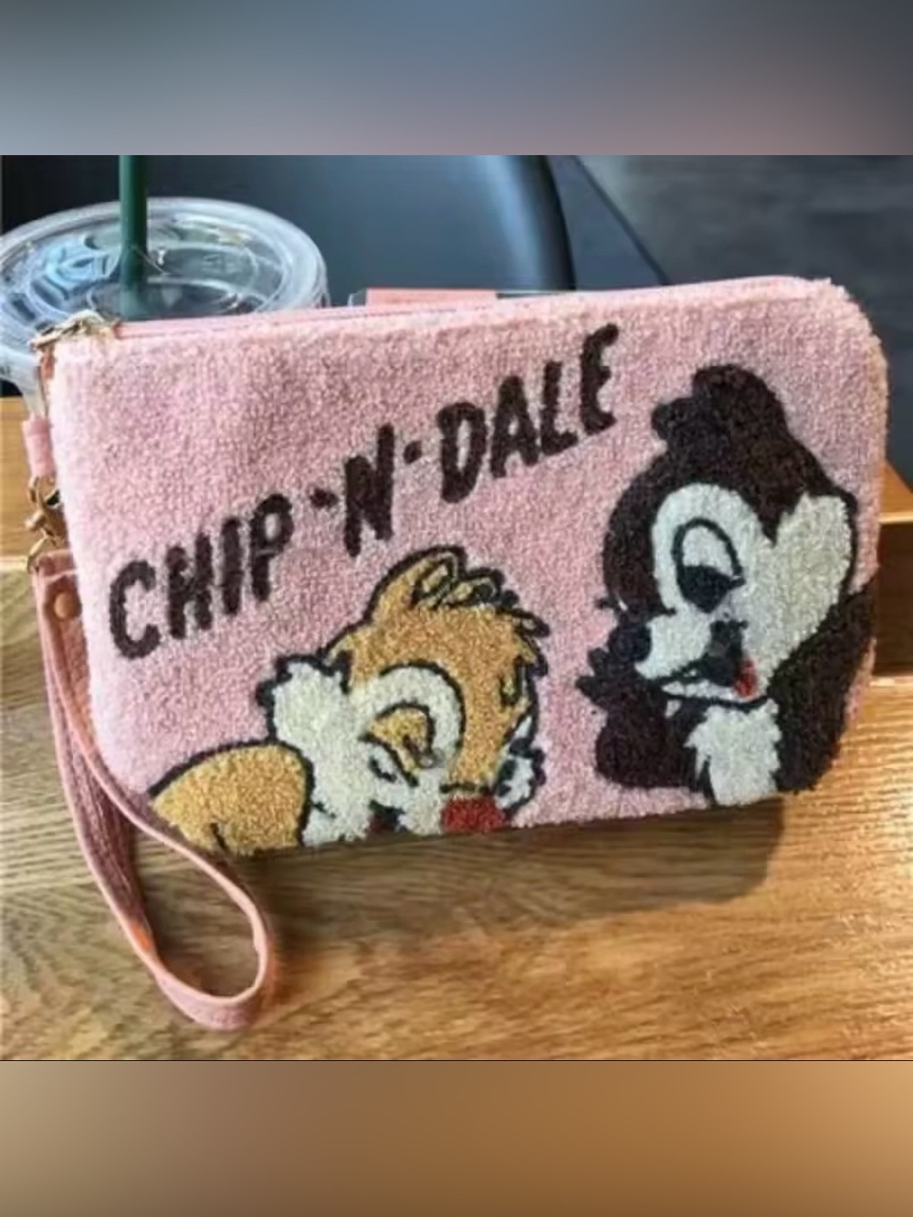 Chip & Dale Wristlet